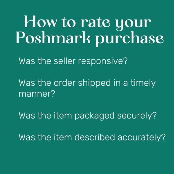 Rating Your Seller - Picture 1 of 1